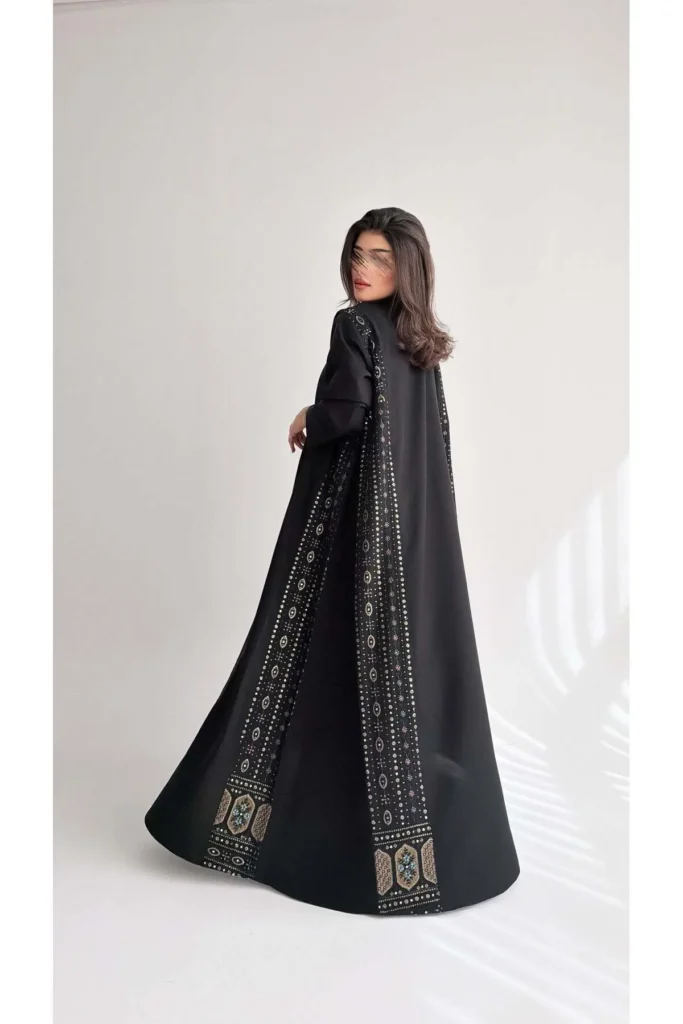 Sandstone Open Abaya